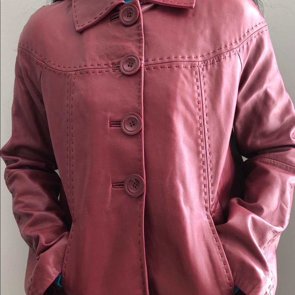 Leather Coat - Picture 8 of 8